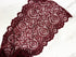 Maroon Lace Trims Variety Trim Scrap Pack Scrap Bundle Pack 18 Pieces SPK00172